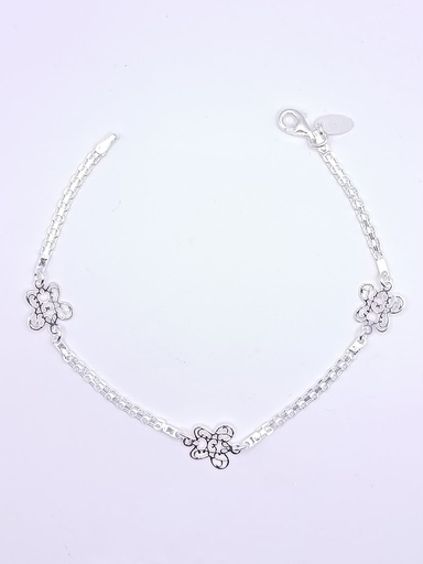 [2050610179007] Pulsera Plata BRN20972  