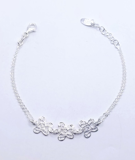 [2050610239008] Pulsera Plata BRN20967  
