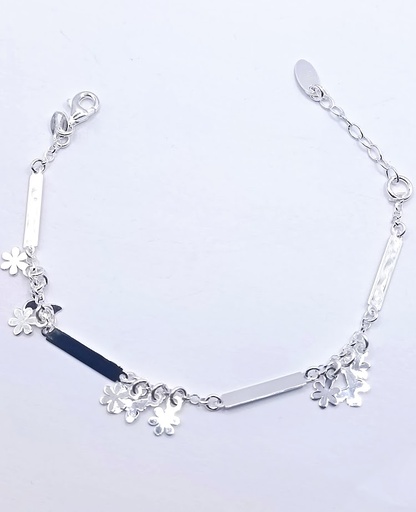 [2050610281199] Pulsera Plata BRN28108  
