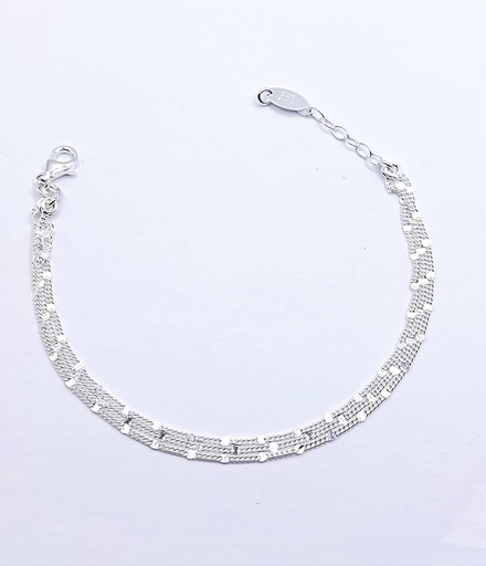 [2050610391195] Pulsera Plata BRN29204 