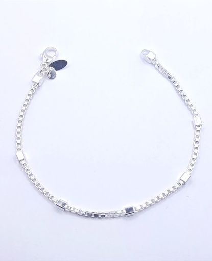 [2050610481193] Pulsera Plata BRN28880  