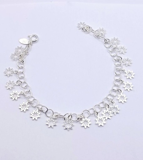 [2050610731199] Pulsera Plata BR8462 Estrella