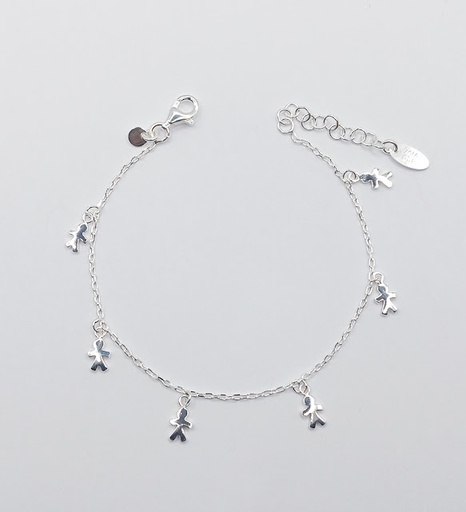 [2050610871192] Pulsera Plata BRN29361 Niños