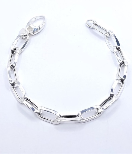 [2050610931193] Pulsera Plata BR9093 Limada Fashion