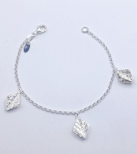 [2050611011283] Pulsera Plata BRN15133    