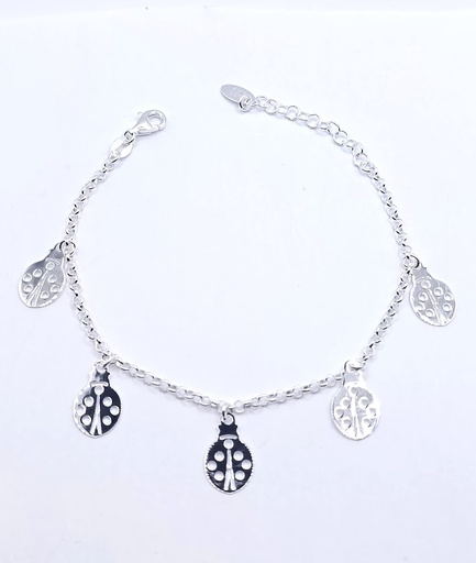 [2050611031304] Pulsera Plata BRN19077 Chinitas