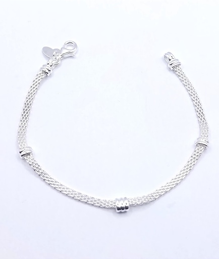 [2050611041198] Pulsera Plata BR4419 