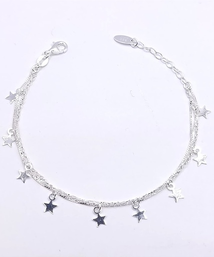 [2050611111389] Pulsera Plata BRN29029 Estrella