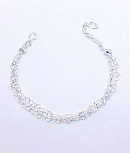 [2050611311192] Pulsera Plata BRN24103  