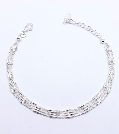 [2050611321191] Pulsera Plata BRN24112  