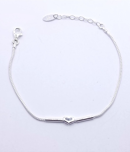 [2050611391194] Pulsera Plata BRN30766  