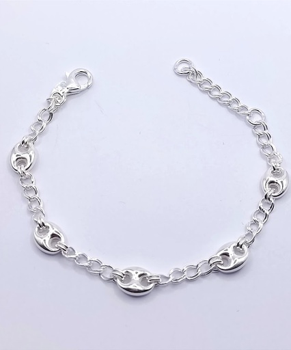 [2050611411199] Pulsera Plata BRN31180  