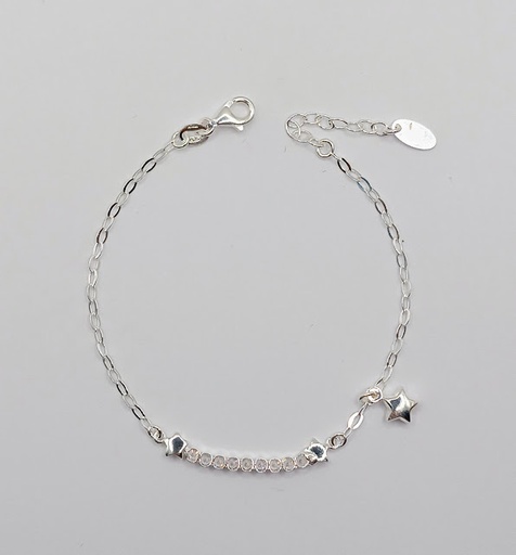 [2050611521195] Pulsera Plata BRN34082  