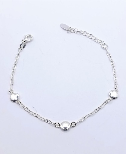 [2050611641190] Pulsera Plata BRN35323  