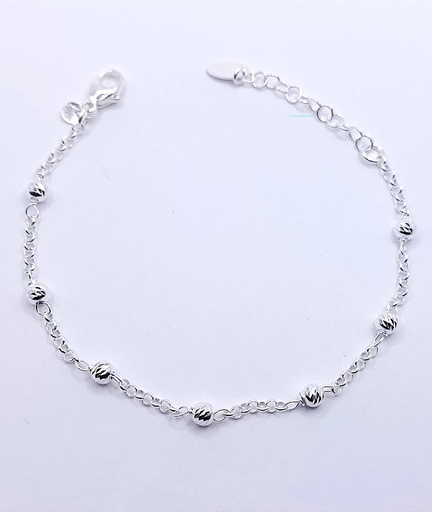 [2050611771194] Pulsera Plata BRN36137  