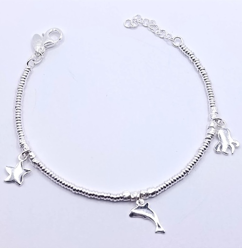 [2050611781193] Pulsera Plata BRN36249  