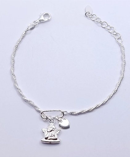 [2050611821196] Pulsera Plata BRN36553  