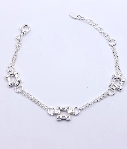 [2050611871191] Pulsera Plata BRN36660  