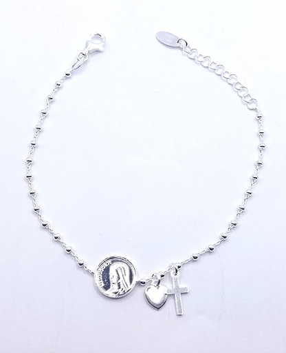 [2050611891199] Pulsera Plata BRN37054 