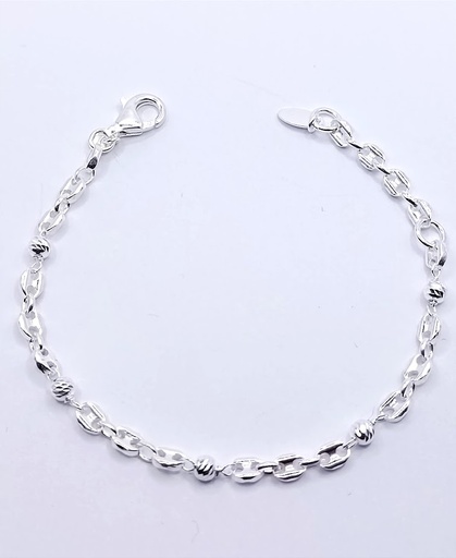 [2050611951008] Pulsera Plata BRN31151  