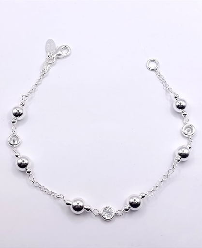 [2050616549002] Pulsera Plata BRN23823  
