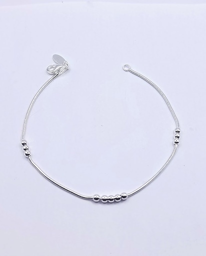 [2050616679006] Pulsera Plata BR2972  