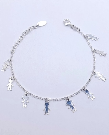 [2050616819006] Pulsera Plata BRN24038 Niños y Niñas 
