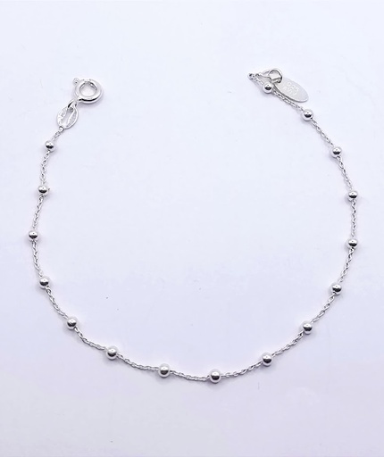 [2050616859002] Pulsera Plata BRN24486 Bolas