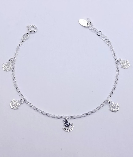 [2050616909004] Pulsera Plata BRN17408 Angel