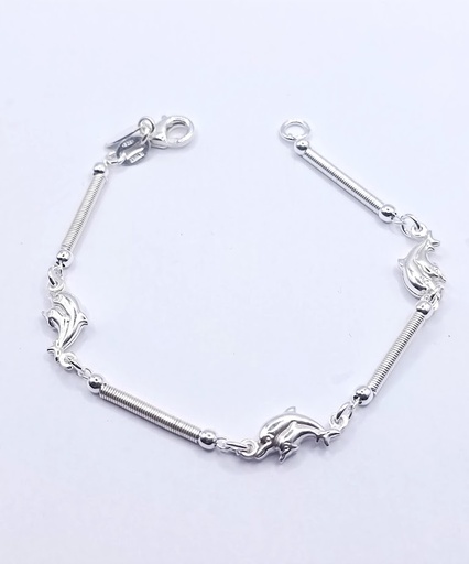 [2050616959009] Pulsera Plata BR4623  
