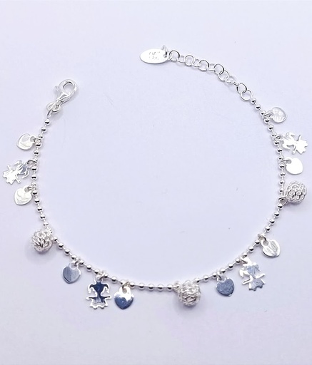 [2050617289006] Pulsera Plata BRN31408 Chiches