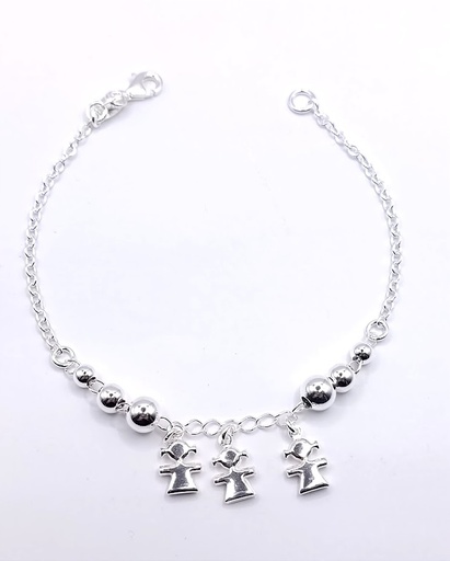 [2050617919002] Pulsera Plata BRN14200 Niñas