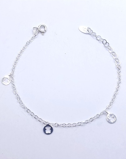 [2050618039006] Pulsera Plata BRN23538  