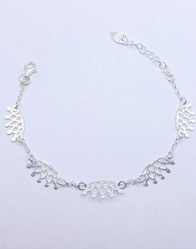 [2050618109006] Pulsera Plata BRN24506  