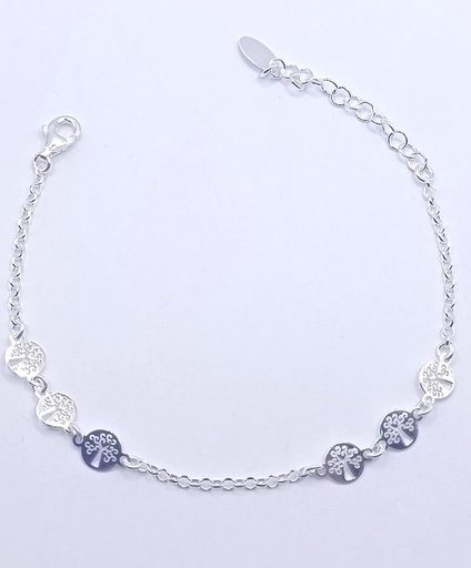 [2050618129004] Pulsera Plata BRN25025 Arbol