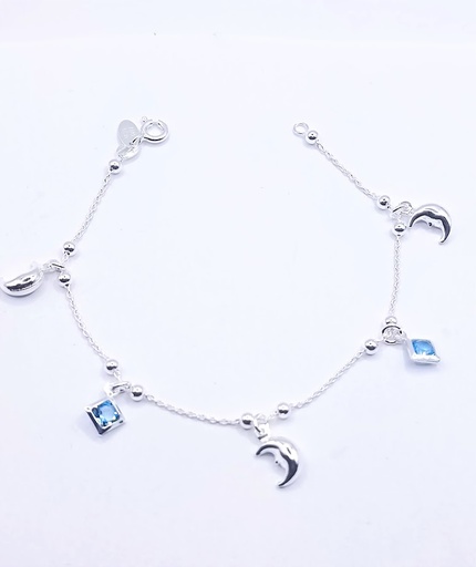 [2050618219002] Pulsera Plata BR9761 Cristal Luna