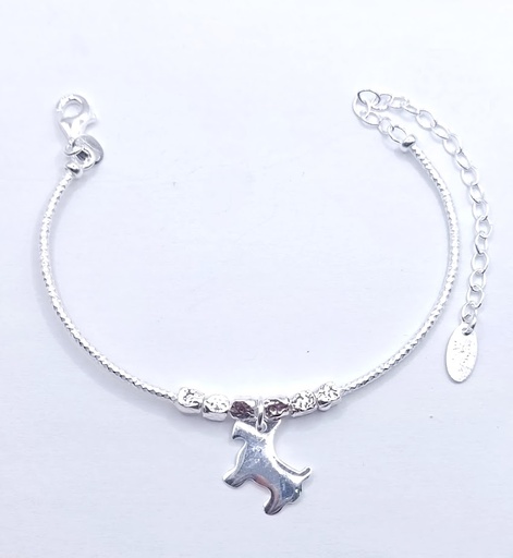 [2050622571004] Pulsera Plata BRN28423 Perro