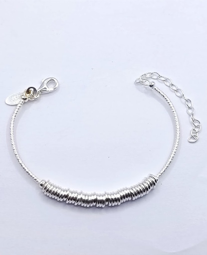 [2050622601008] Pulsera Plata BRN28445  