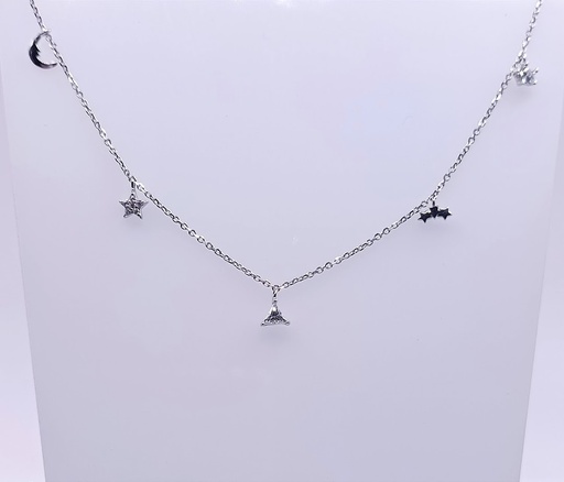 [2060522171006] 8476FNS1 Collar Plata Rodio  