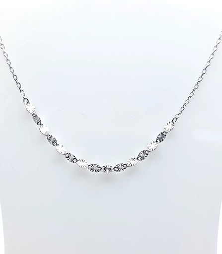 [2060523361451] 11177FNS1 Collar Plata Liso
