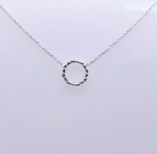 [2060610471452] GIA11680 Collar Plata Corazon
