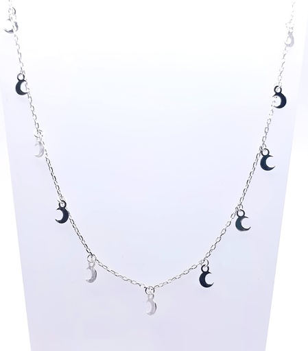 [2060610521454] GIA11747 Collar Plata Lunas