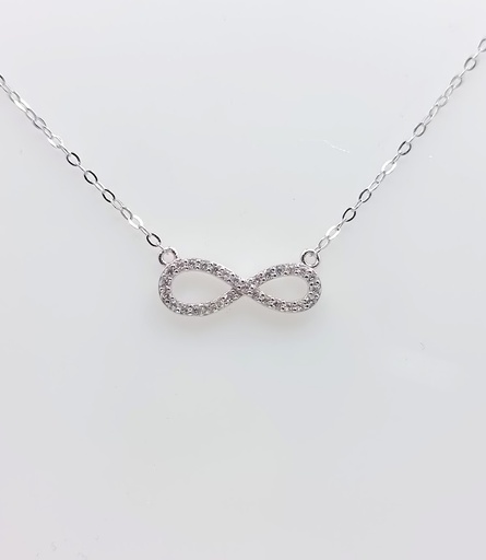 [2061210351458] SWN3472-01 Collar Plata Rodio 