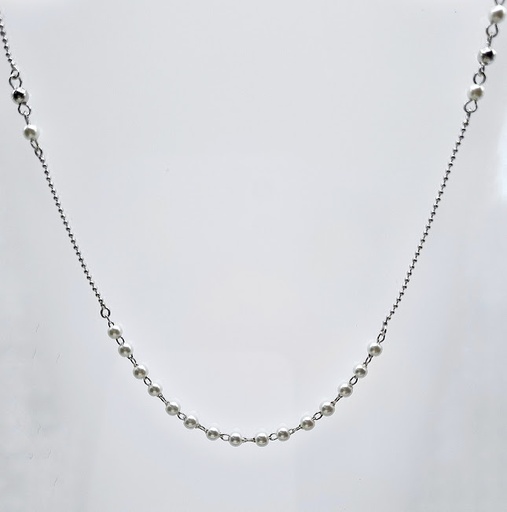 [2061217461006] SAL2016 Collar Plata Rodio  