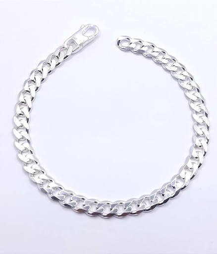 [2070317530222] Pulsera Plata Grumet Normal 180