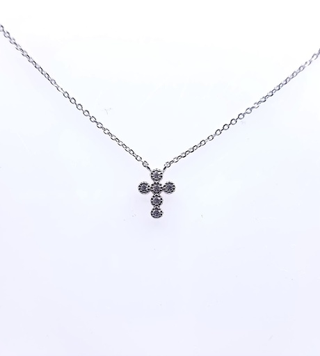 [2080507591001] 3336FNS1 Collar Plata Cruz