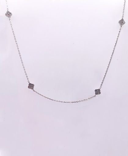 [2080512661003] 3911FNS1 Collar Plata Rodio  