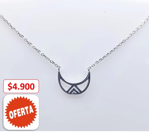 [2080514901008] 8160FNS1 Collar Plata OFERTA