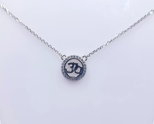 [2080518721008] 12207FNS1 Collar Plata Ohms