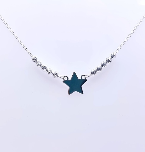 [2080617409005] GIA12414 Collar Plata Estrella